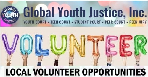 Volunteer fpr Teen Court - Youth Court - Peer Court - Student Court - Peer Jury - Youth Peer Court