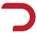 Parler Logo in Red Color on a Transparent Background