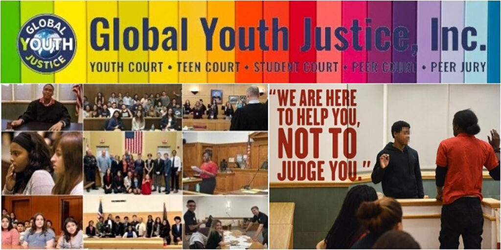 Global Youth Justice Court Room With LGBT Theme