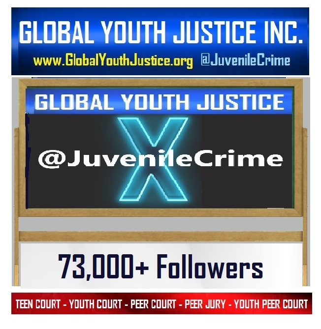 Follow Global Youth Justice on X for updates on Inclusive Youth Democracy and Justice Programs called Teen Court, Youth Court, Peer Court, Peer Jury and Youth Peer Court.
