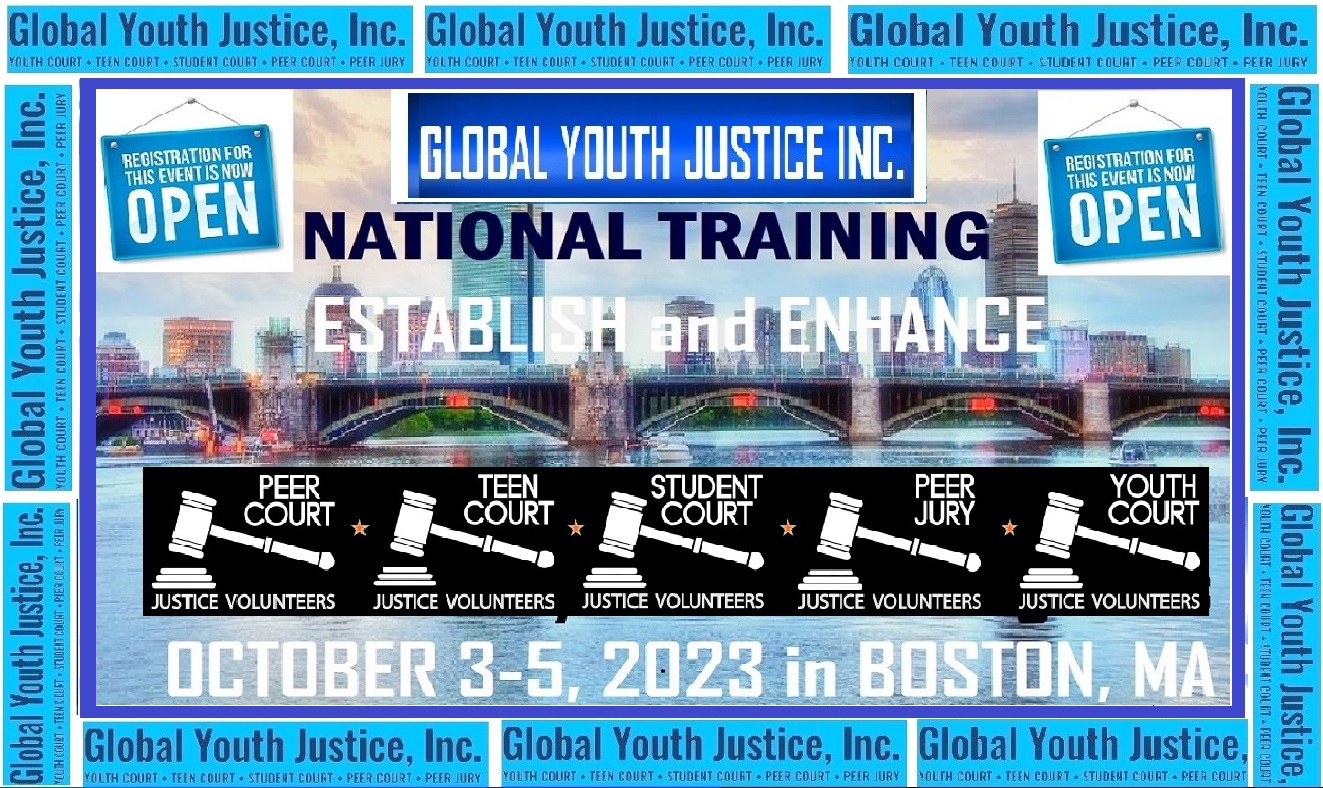 INCLUSIVE YOUTH DEMOCRACY AND JUSTICE DIVERSION PROGRAMS NOW TOTAL 2100+ IN AMERICA NETWORK ESTABLISHED IN 1993 BY GLOBAL YOUTH JUSTICE FOUNDER