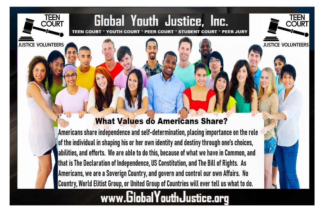 America 250 We the Young People.is the Theme for Global Youth Justice.