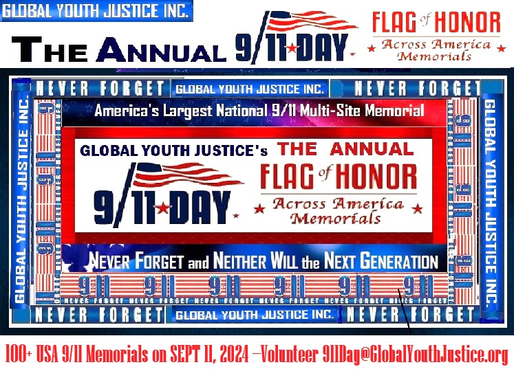 Annual 9/11 Day Flag of Honor Across America Memorials