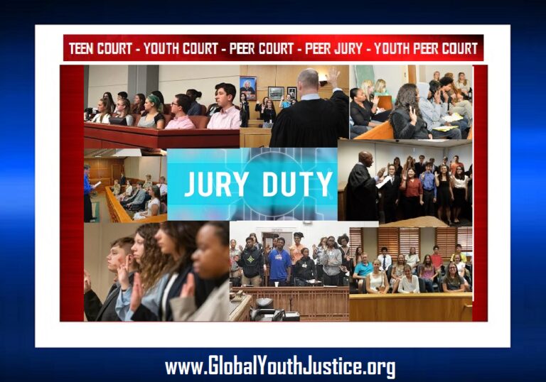 Jury Duty is the 6th Amendment of the US Constitution and now in America takes place in Teen Court.