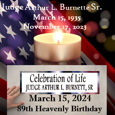 JUDGE ARTHUR L. BURNETT, SR. MEMORIAL