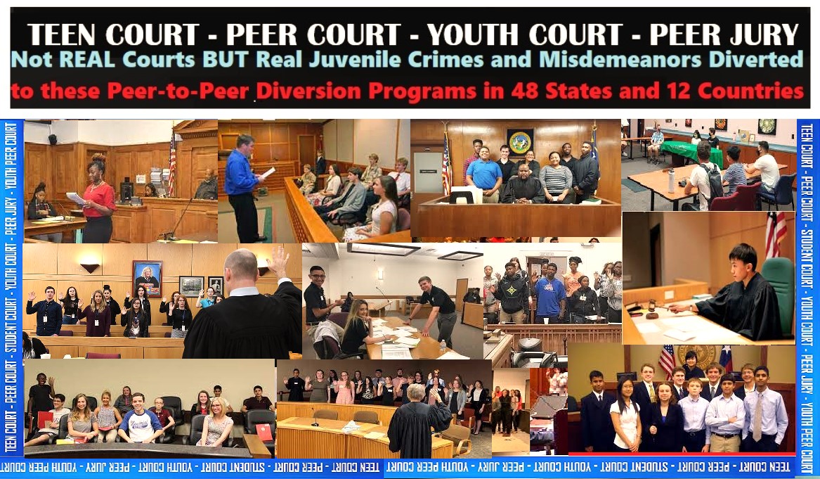 Youth Civic Engagement Year Round in Teen Court Diversion Programs -- over 2,200+ Communities in USA.