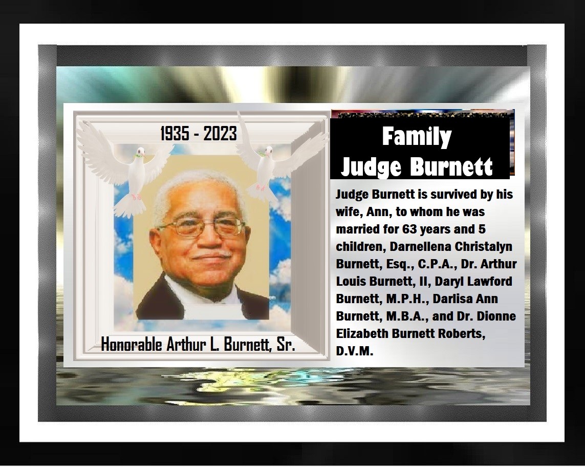 Judge ARTHUR BURNETT SR Family Global Youth Justice, Inc.