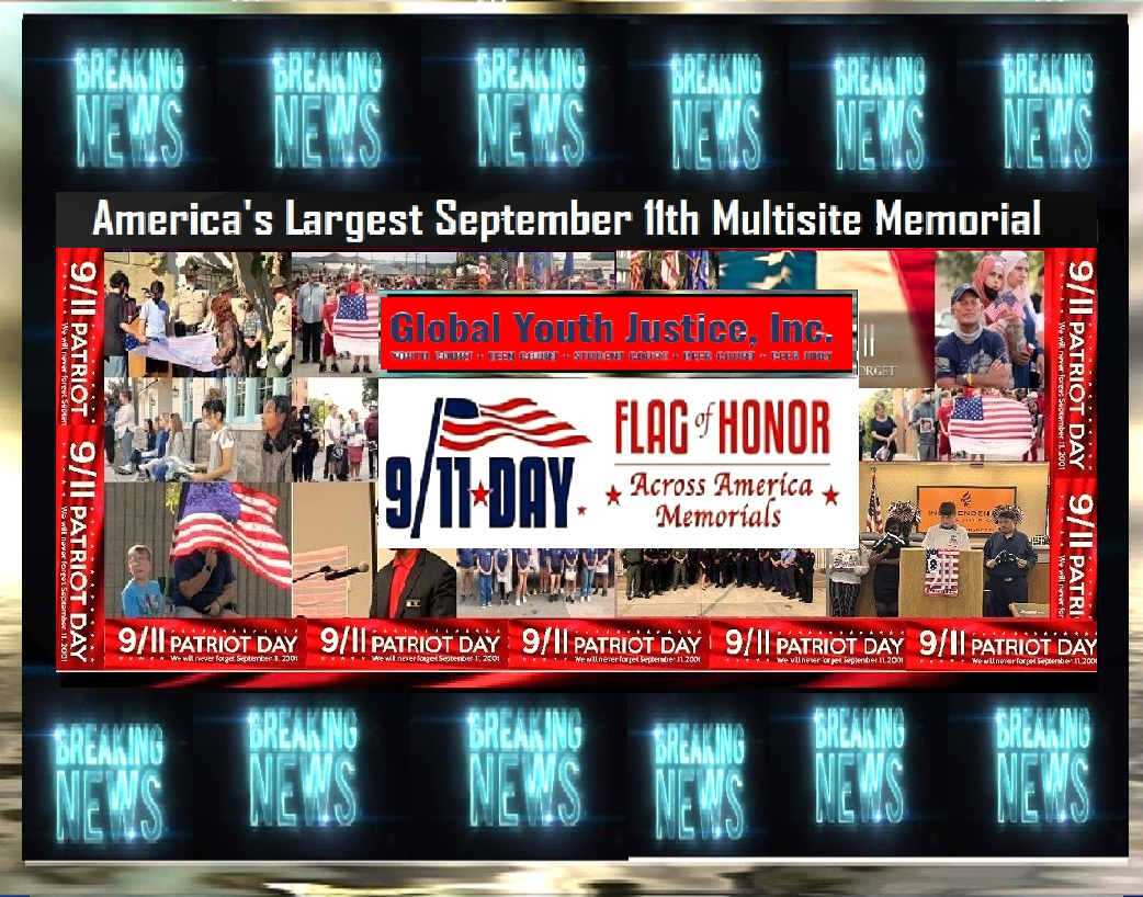 Annual 9/11 Patriot Day Flag of Honor Across America Memorials he had co-designed and launched on the 20th Anniversary of September 11th, become the Nation’s Largest September 11th Memorial for the past 3 years