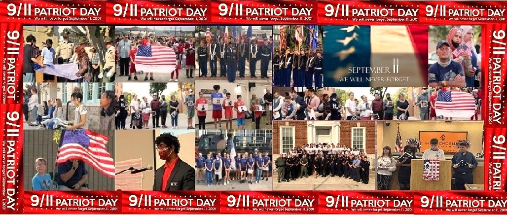 Global Youth Justice Annual 9/11 Patriot Day Flag of Honor Across America Memorials he had co-designed and launched on the 20th Anniversary of September 11th, become the Nation’s Largest September 11th Memorial for the past 3 years