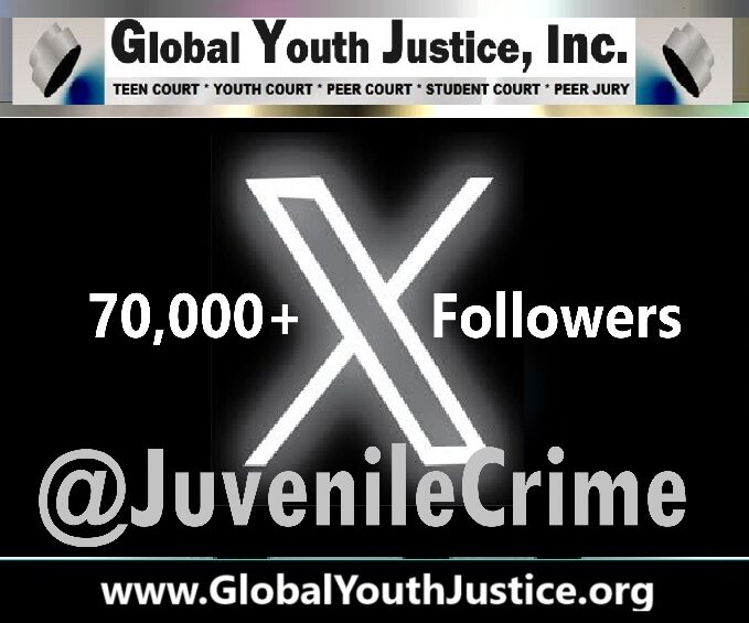 JUVENILE CRIME TEEN COURT YOUTH COURT PEER COURT PEER JURY GLOBAL YOUTH JUSTICE, INC. ON @X