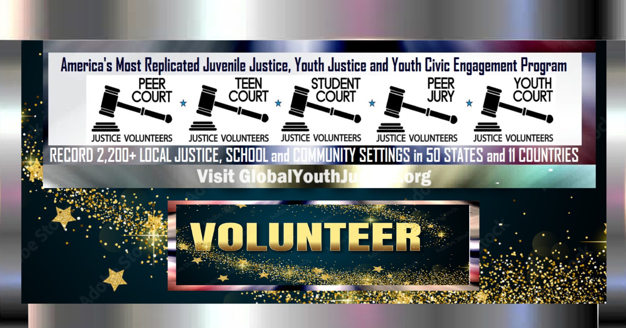 VOLUNTEER Teen Court - Youth Court - Peer Court - Student Court - Peer Jury - Youth Peer Court - TEEN JUSTICE VOLUNTEERS