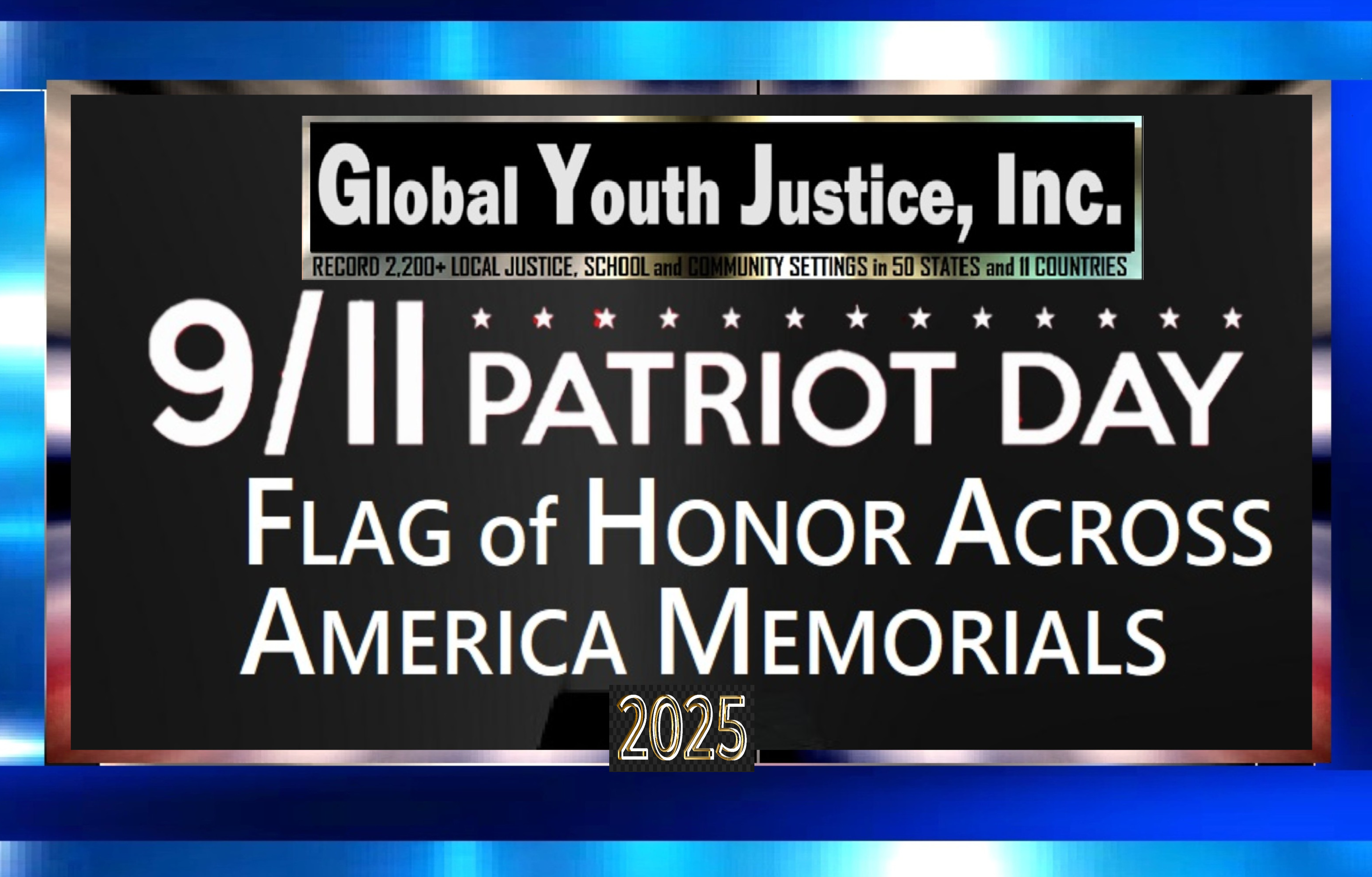 Global Youth Justice's September 11 Memorial